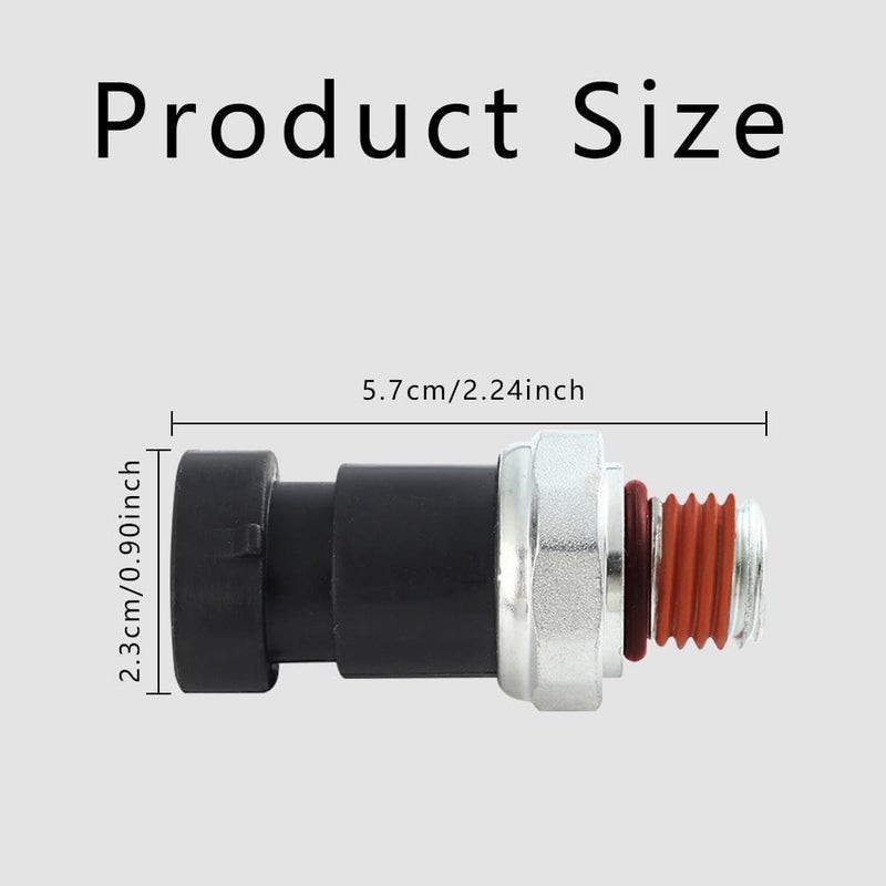 DWARFOO Oil Pressure Sensor Switch, Engine Oil Pressure Switch Compatible with Chevy Equinox Colorado Trailblazer, GMC Canyon Envoy, Buick Enclave Lacrosse, Replace 12570964, D1843A, 12635957 - Image 2